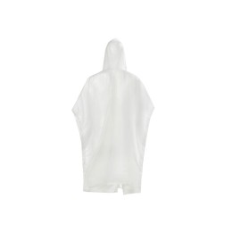 Пончо «Hawaii» c чехлом унисекс, белый