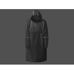 Дождевик - пончо "Galaxy" со светоотражающими элементами, белый