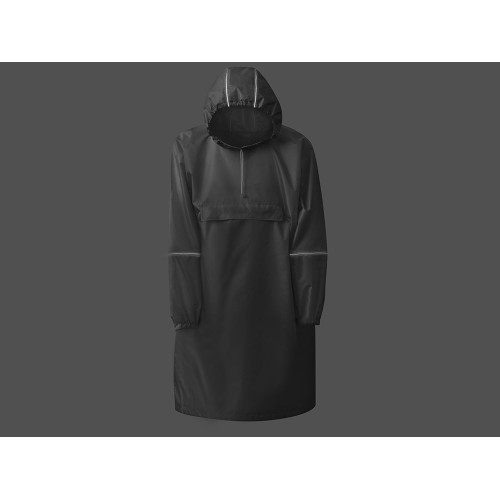 Дождевик - пончо "Galaxy" со светоотражающими элементами, белый