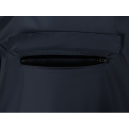 Дождевик - пончо "Galaxy" со светоотражающими элементами, темно-синий