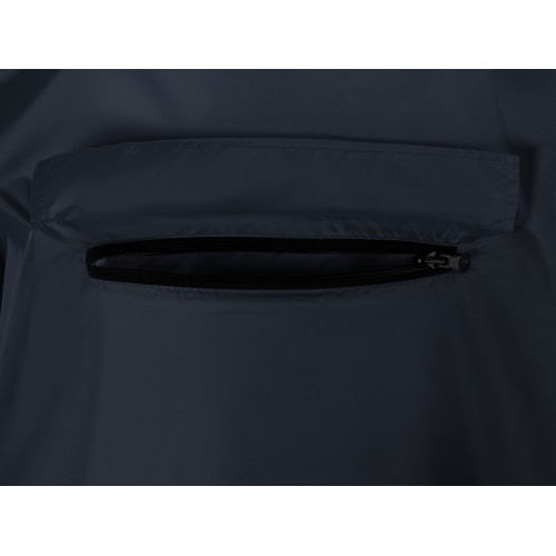 Дождевик - пончо "Galaxy" со светоотражающими элементами, темно-синий