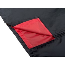 Дождевик «Bi-color» унисекс, красный/черный