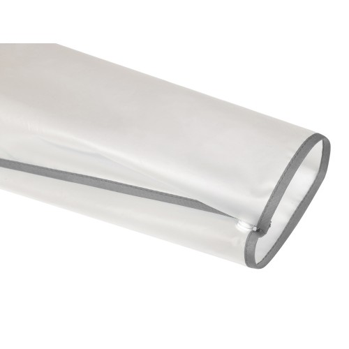 Дождевик "Providence", прозрачный/серый светоотражающий с чехлом