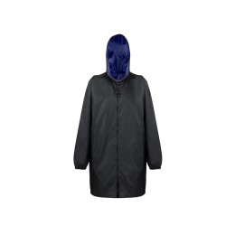 Дождевик «Bi-color» унисекс, синий классический/черный