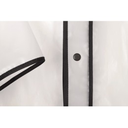 Дождевик "Providence", прозрачный/черный с чехлом