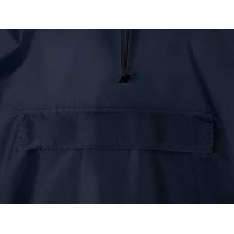 Дождевик - пончо "Galaxy" со светоотражающими элементами, темно-синий