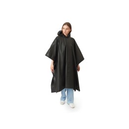 Пончо «Hawaii» c чехлом унисекс, черный