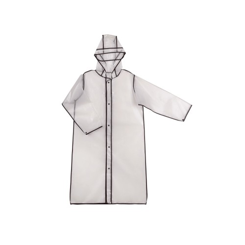 Дождевик "Providence", прозрачный/черный с чехлом