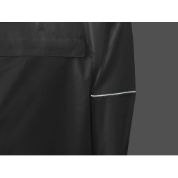 Дождевик - пончо "Galaxy" со светоотражающими элементами, белый