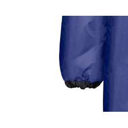 Дождевик «Bi-color» унисекс, синий классический/черный