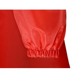 Дождевик - пончо "Galaxy" со светоотражающими элементами, красный