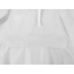 Дождевик - пончо "Galaxy" со светоотражающими элементами, белый