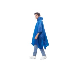 Пончо «Hawaii» c чехлом унисекс, классический синий