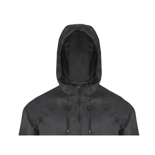 Дождевик «Parka» унисекс, черный