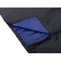 Дождевик «Bi-color» унисекс, синий классический/черный