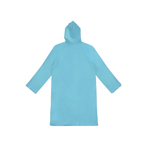 Дождевик "Hawaii" c чехлом унисекс, голубой