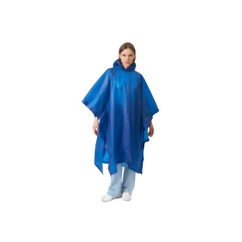 Пончо «Hawaii» c чехлом унисекс, классический синий