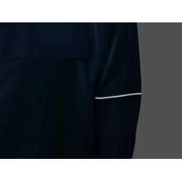 Дождевик - пончо "Galaxy" со светоотражающими элементами, классический синий