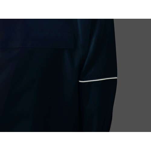 Дождевик - пончо "Galaxy" со светоотражающими элементами, классический синий