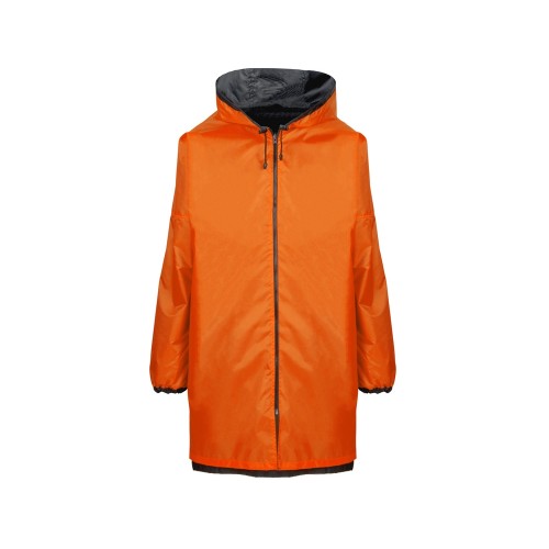 Дождевик «Bi-color» унисекс, оранжевый/черный