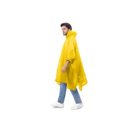 Пончо «Hawaii» c чехлом унисекс, желтый