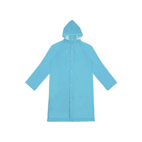 Дождевик "Hawaii" c чехлом унисекс, голубой