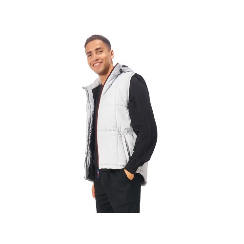 Жилет "Vigour" мужской, серый/черный