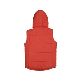 Жилет "Vigour" мужской, красный/стальной