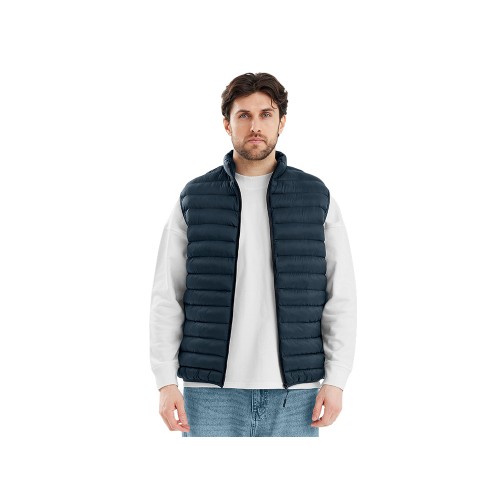 Стеганый жилет "Uniqloud", темно-синий