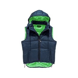 Жилет мужской, Slazenger, темно-синий/зеленое яблоко