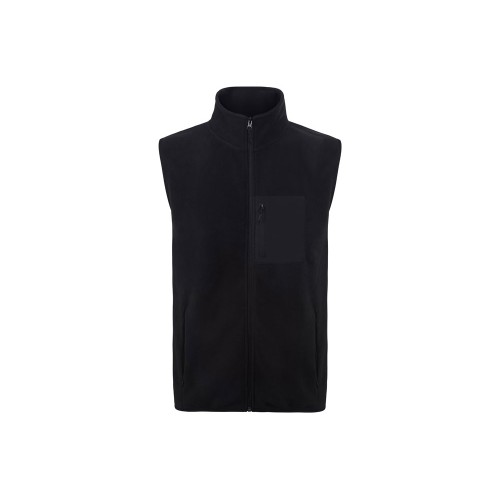Жилет флисовый «Trondheim» унисекс, черный