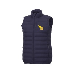 Женский утепленный жилет Pallas  из переработанных материалов по стандарту GRS - Темно - синий