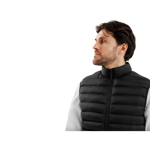 Стеганый жилет "Uniqloud", черный