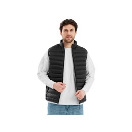 Стеганый жилет "Uniqloud", черный