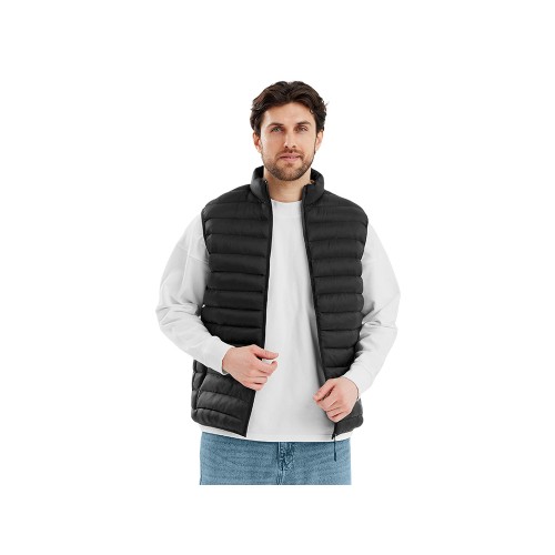 Стеганый жилет "Uniqloud", черный