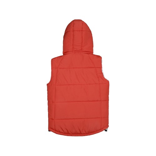 Жилет "Vigour" мужской, красный/стальной