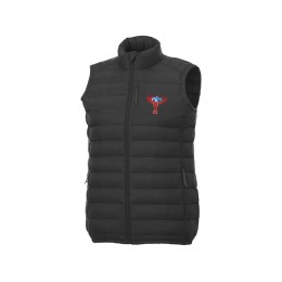 Женский утепленный жилет Pallas  из переработанных материалов по стандарту GRS - Сплошной черный