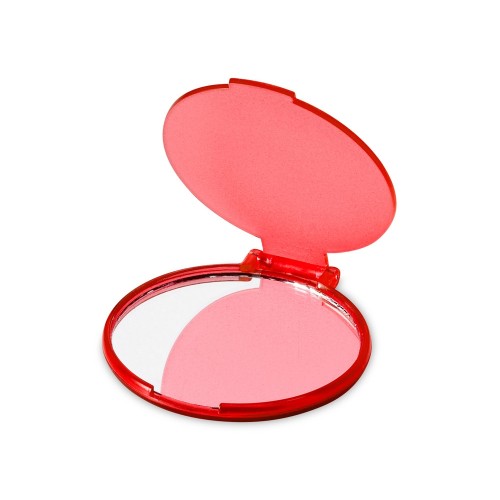 Зеркало "Carmen", красный прозрачный