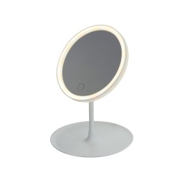 Косметическое зеркало с LED-подсветкой "Beautific", белый