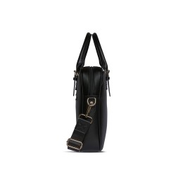 Портфель женский BUGATTI ЭЛЛА | ELLA 15'', черный, полиуретан, 38х6х27,5 см