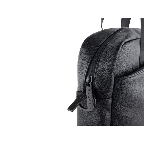 Портфель мужской BUGATTI РИКО | RICO, черный, полиуретан, 40 x 10 x 28,5 см