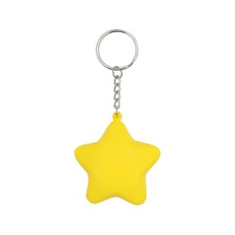 Брелок-антистресс "Звезда", желтый