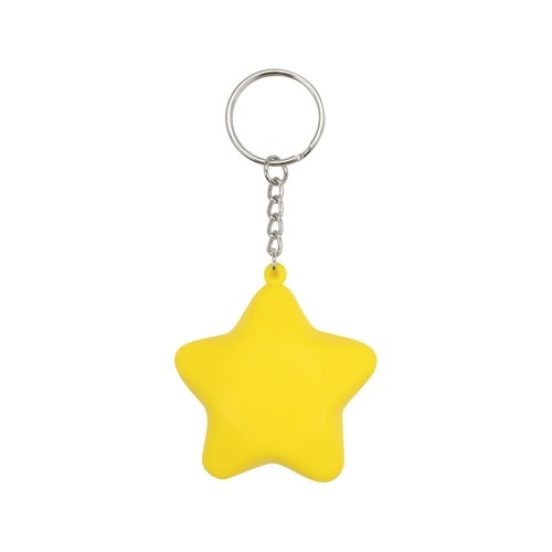 Брелок-антистресс "Звезда", желтый