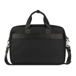 Портфель мужской BUGATTI НЕРО | NERO 15'', чёрный, нейлон 1680D/кожа, 42х10х30 см