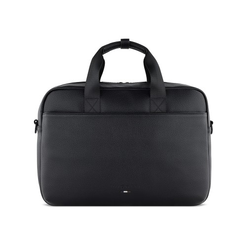 Портфель мужской BUGATTI РИКО | RICO, черный, полиуретан, 40 x 10 x 28,5 см