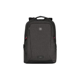 Рюкзак WENGER MX Professional 16”, серый, 100% полиэстер, 33х21х45 см, 21 л
