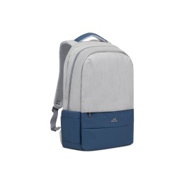 RIVACASE 7567 grey/dark blue рюкзак для ноутбука 17.3" / 6