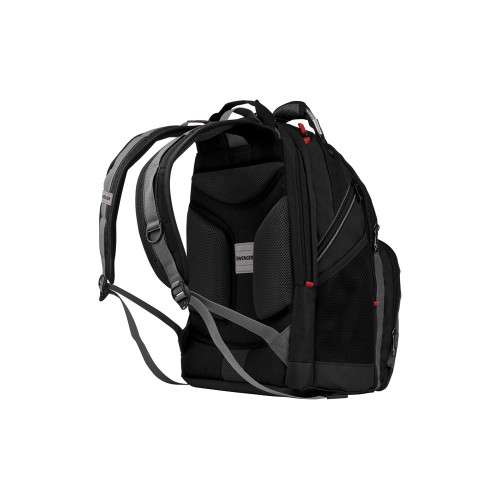 Рюкзак Synergy WENGER 16'', черный/серый, полиэстер/ПВХ, 36 x 26 x 46 см, 26 л