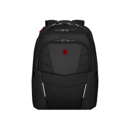 Рюкзак WENGER ALTAIR 15.6", черный, переработанный ПЭТ/Полиэстер, 32х21х44 см, 22 л.