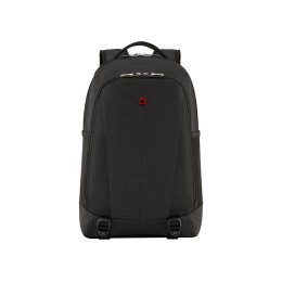 Рюкзак WENGER Oryson 16", чёрный, переработанный ПЭТ/Полиэстер, 32х45х19 см, 25 л.